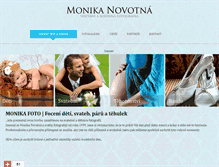 Tablet Screenshot of monikafoto.cz